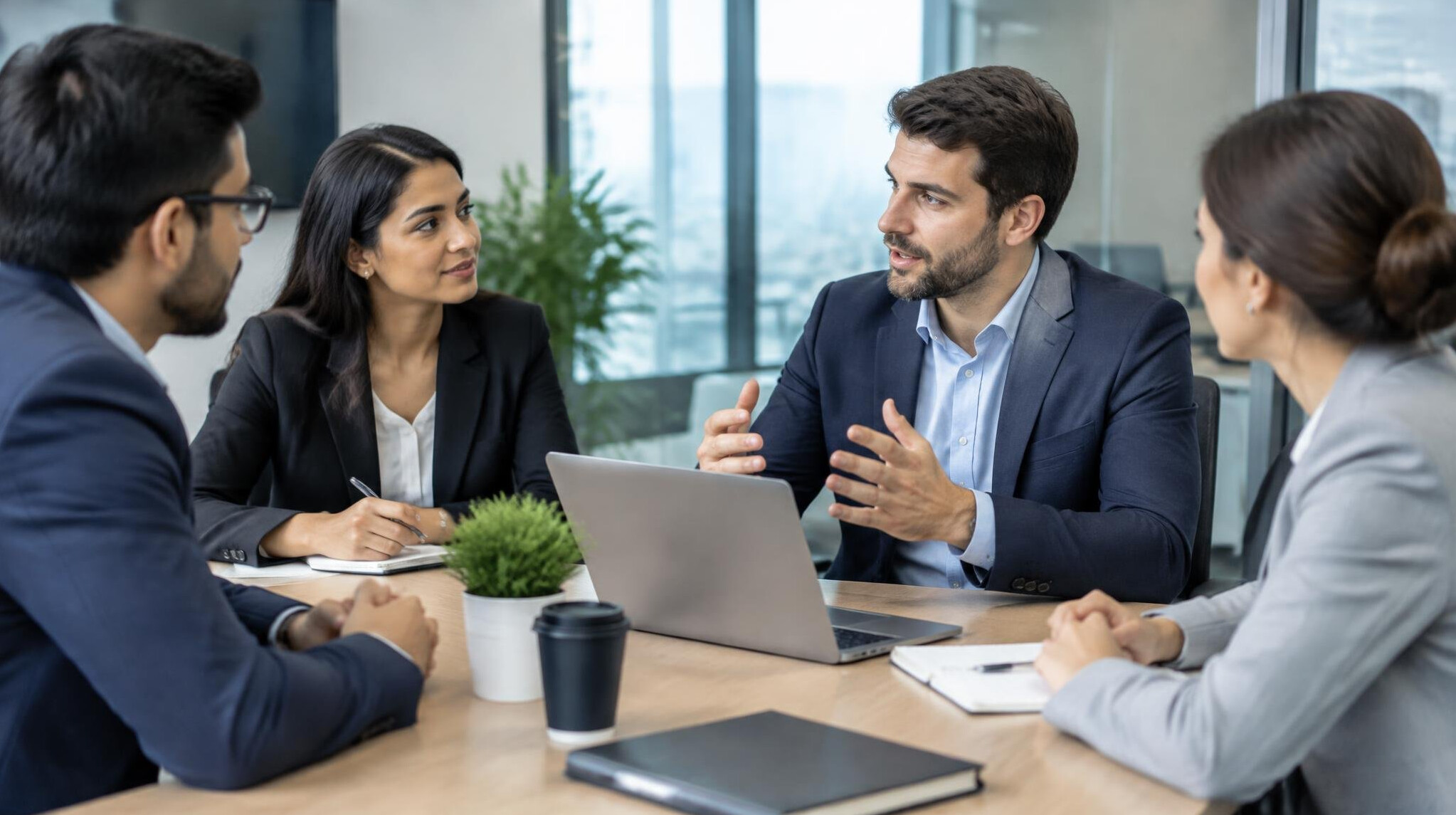 business meeting discussion
