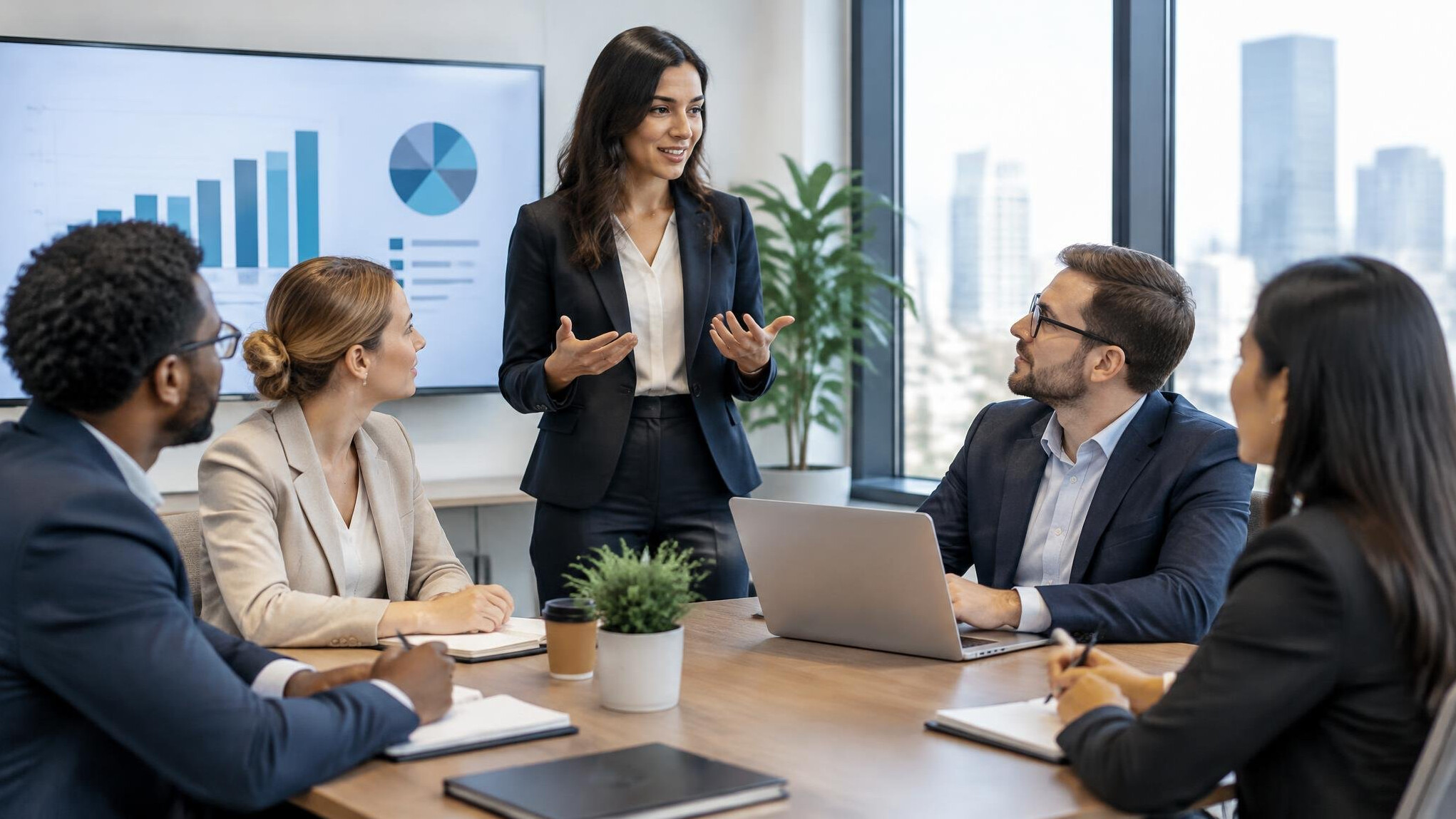 business team meeting discussion