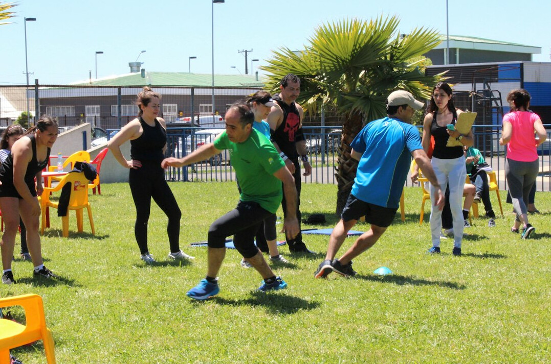group training session